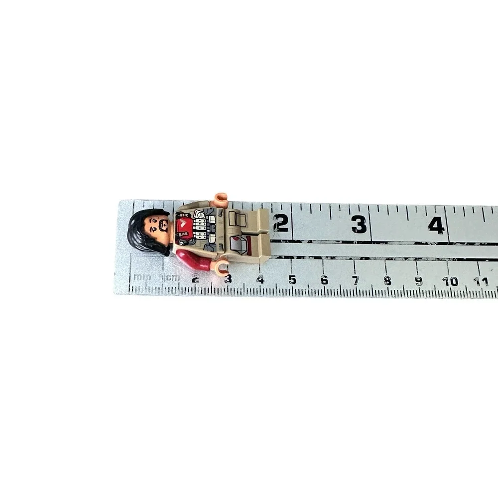 Lego minifigure depicts