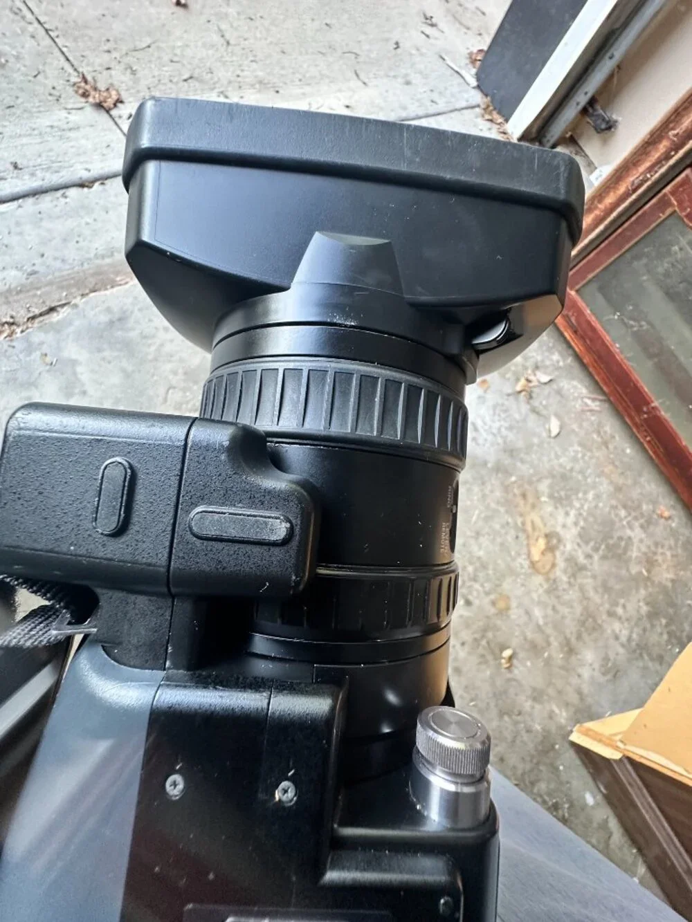 Sony HVR-Z7U High Definition HDV MiniDV Camcorder HVR-Z7U- Turns on- Lens Issue