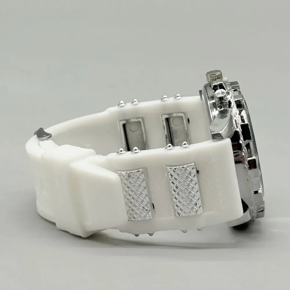 Geneva chronograph silicone style