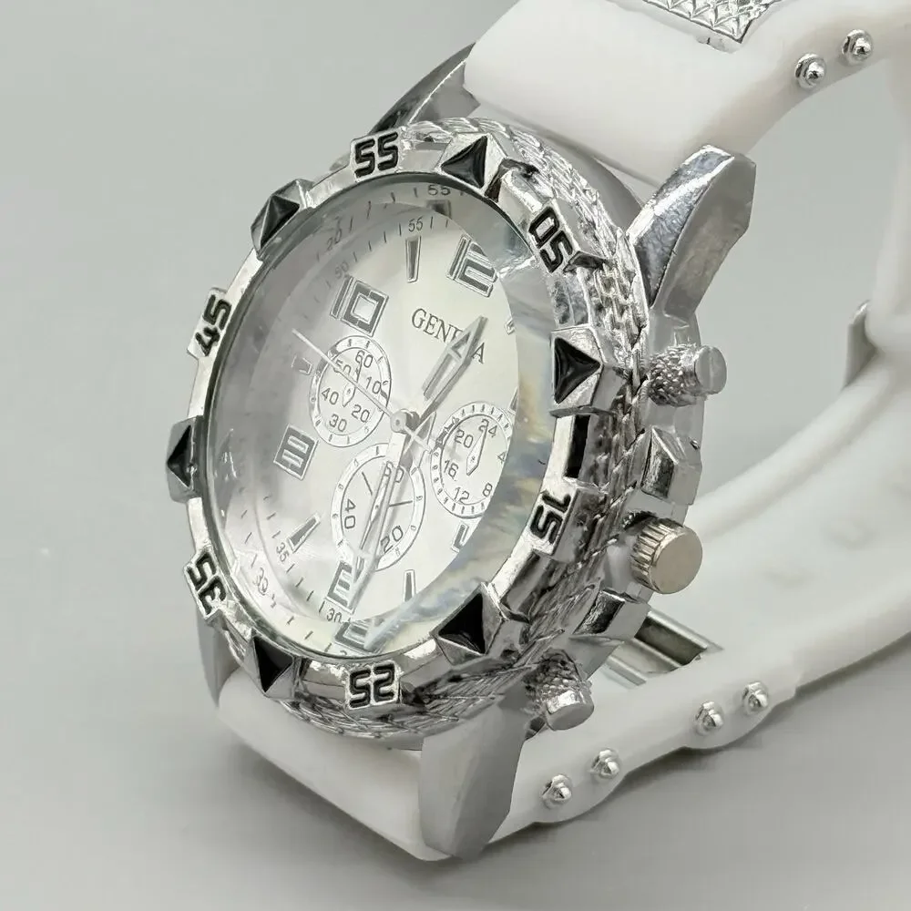Geneva white mens
