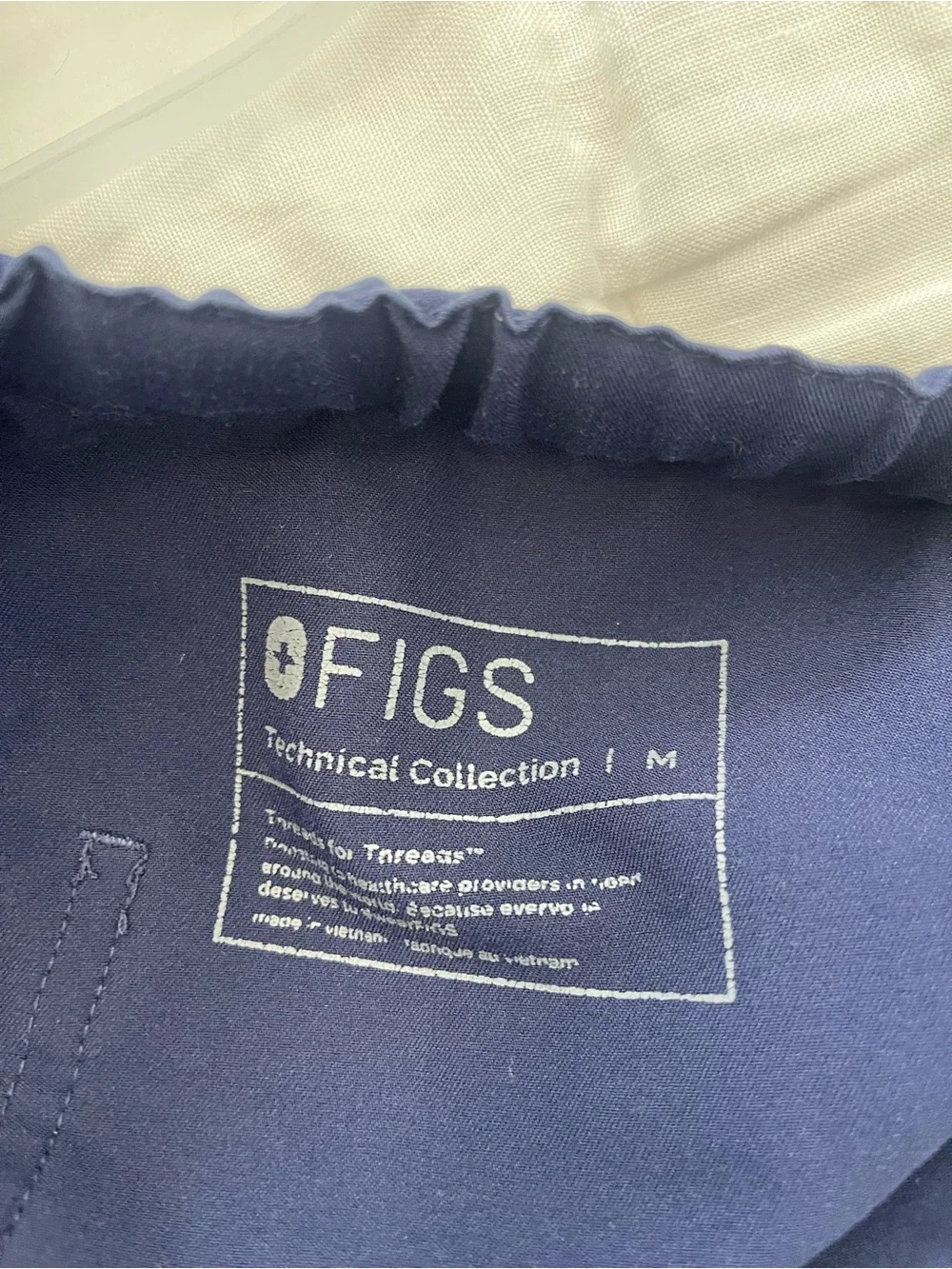 Figs navy joggers
