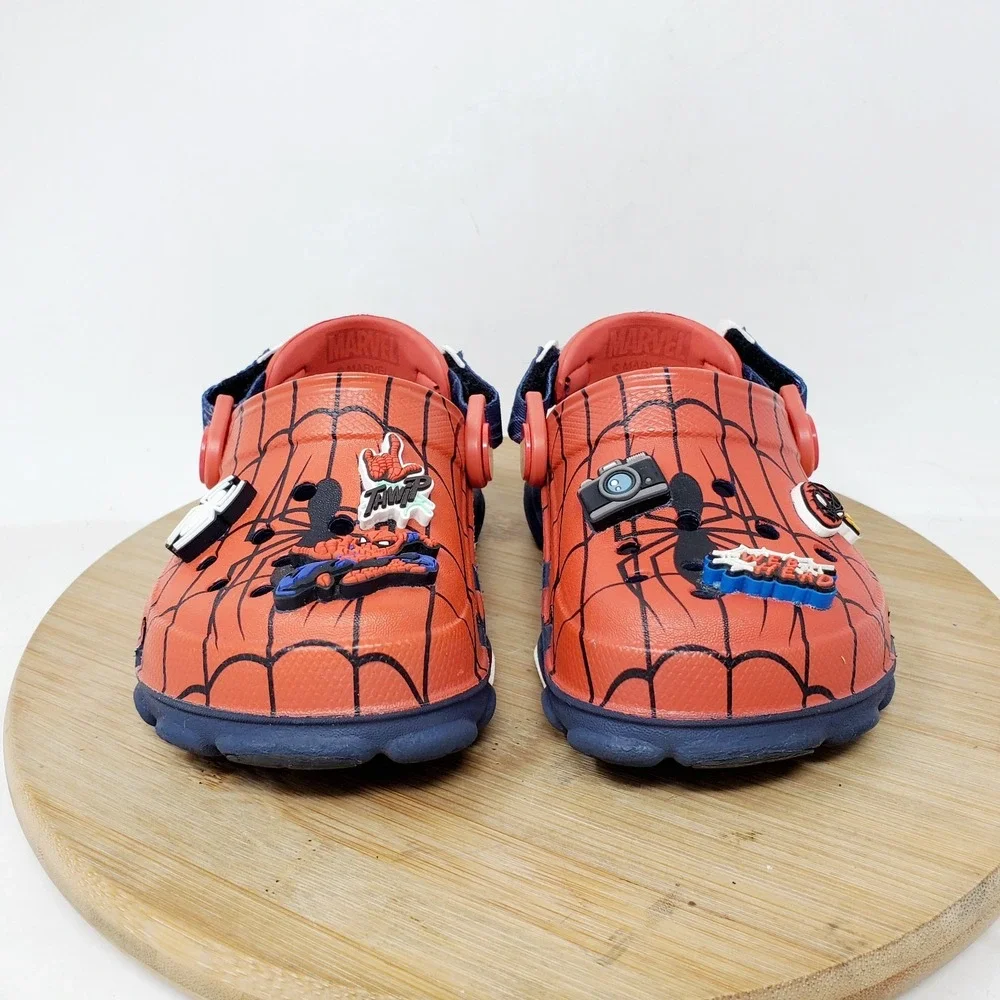 CROCS spiderman sandals
