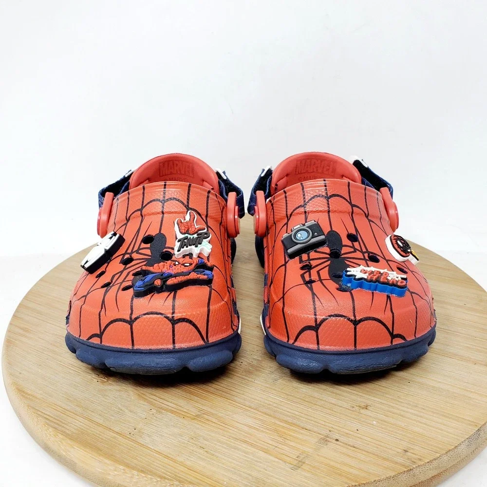 CROCS spiderman sandals