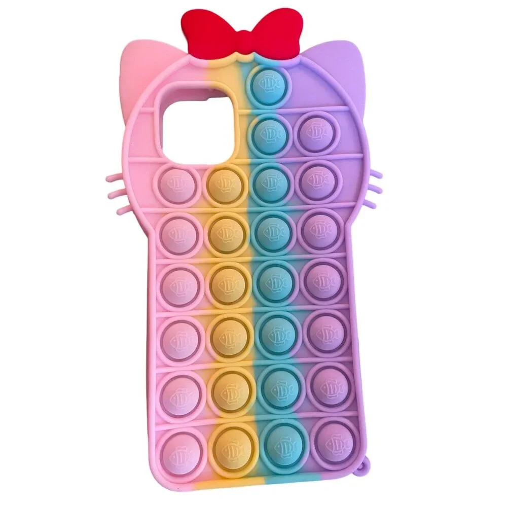 Pastel Bubble Cat iPhone Fidget Case‎ New Original Packaging - iPhone 11 Pro Max