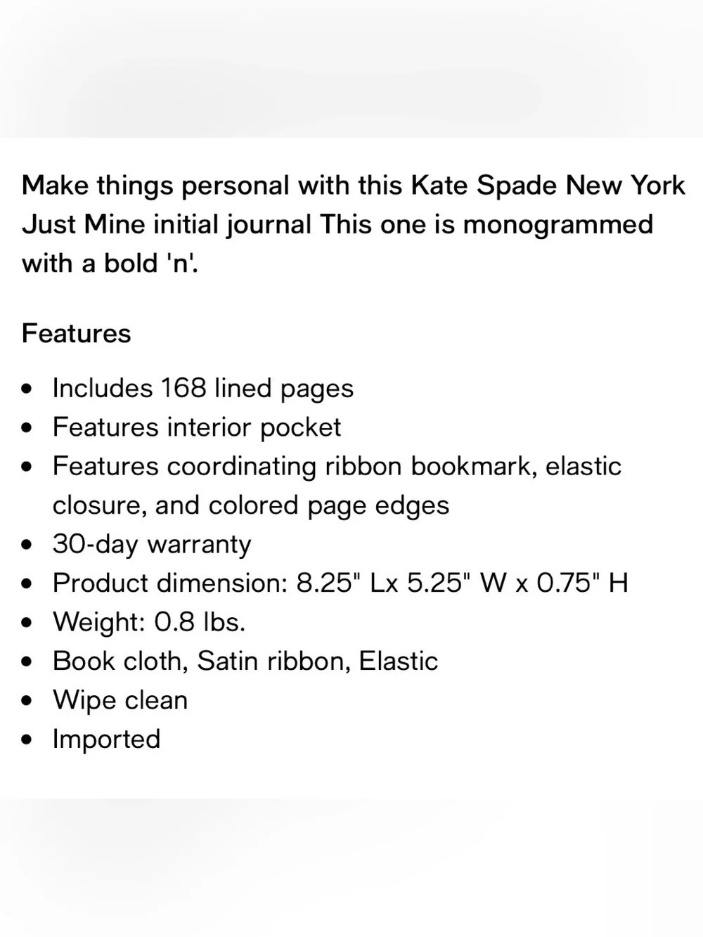 kate spade journal your