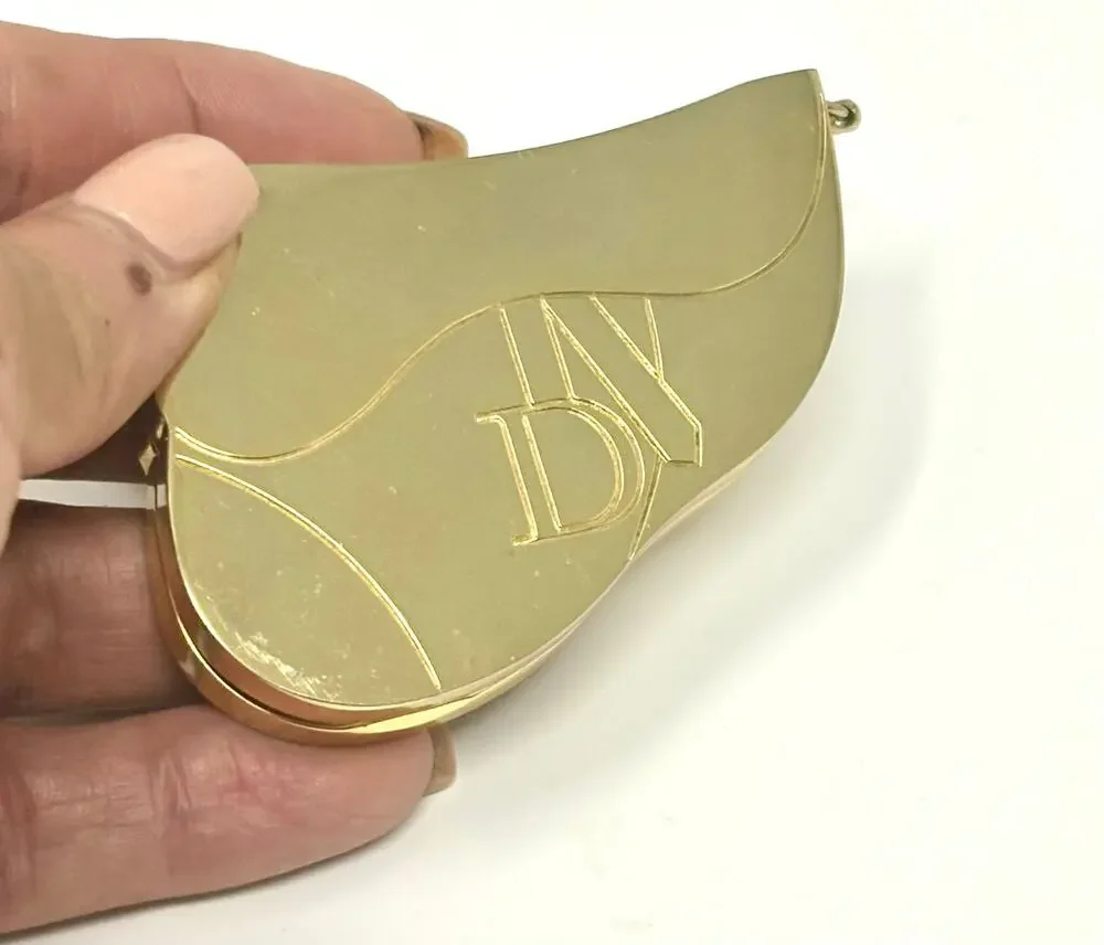 Dior Vintage Sadle Lipstick Compact My Dior W/ Lipstick Mint 3 NO Box New