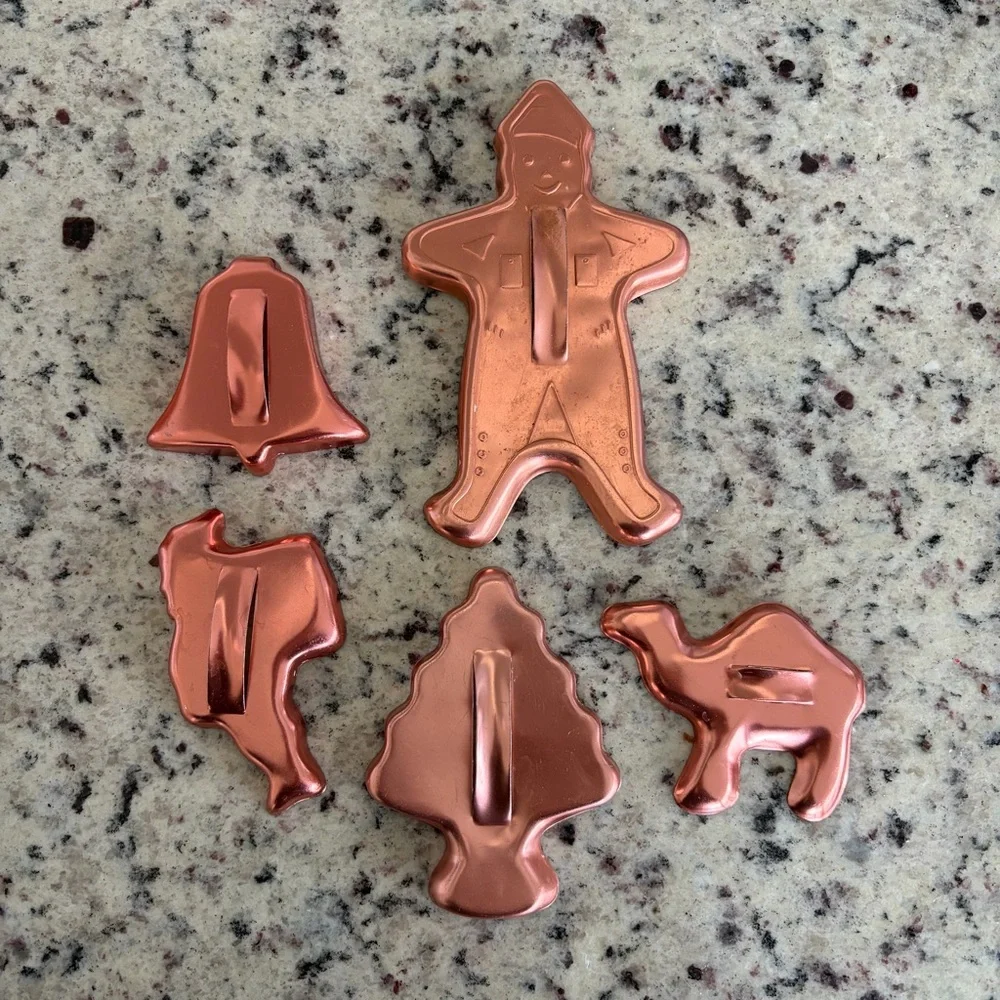 Vintage set copper