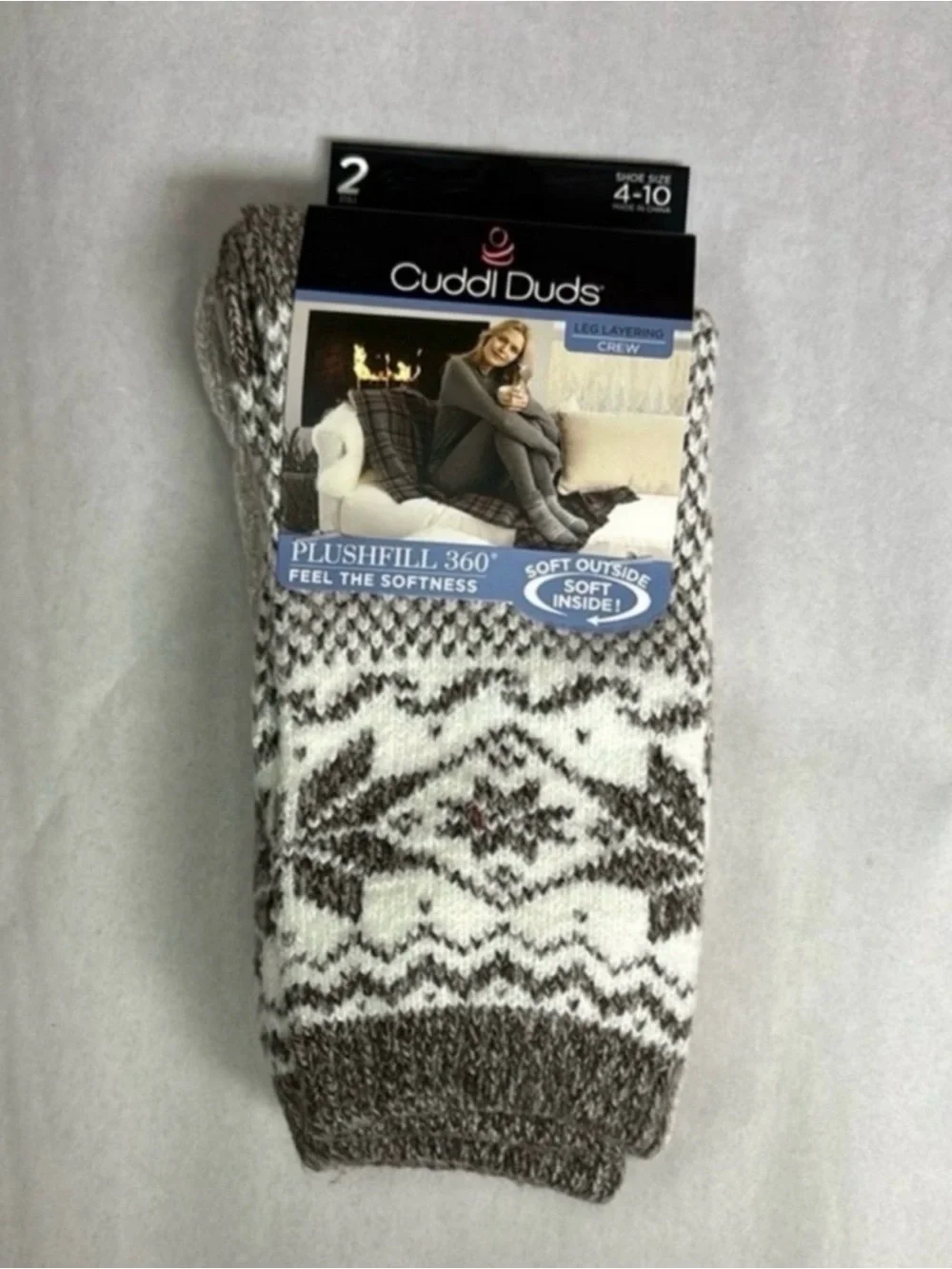 Cuddl Duds leg classic crew