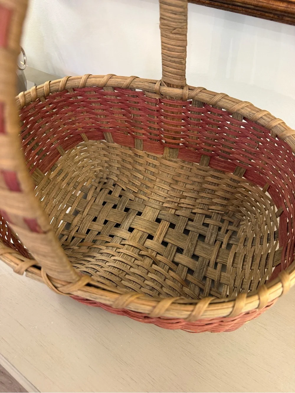 Handmade handwoven wicker