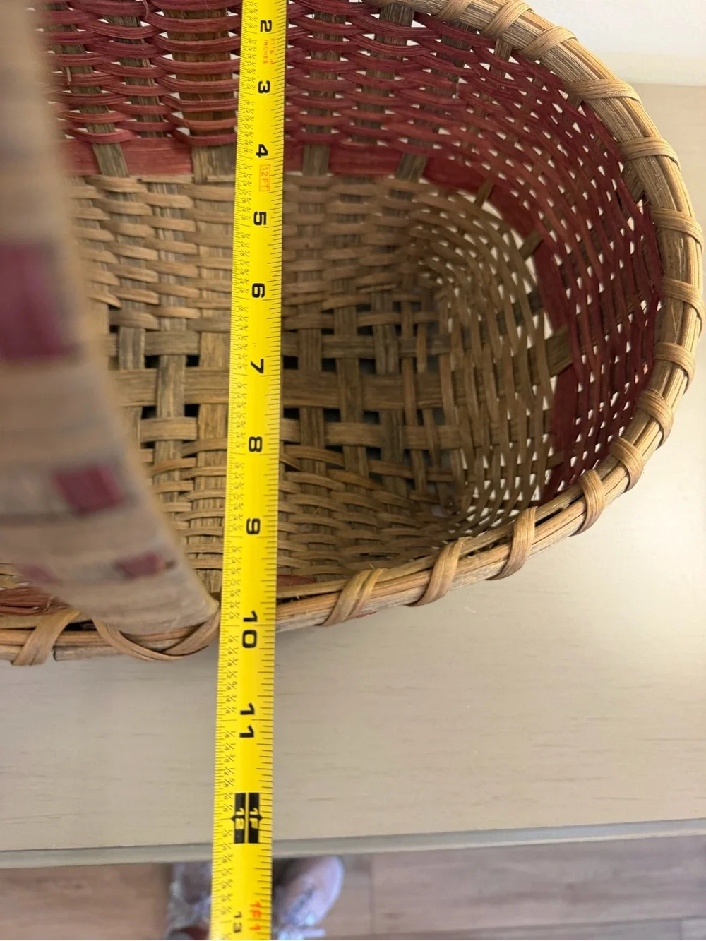 Handmade handwoven wicker