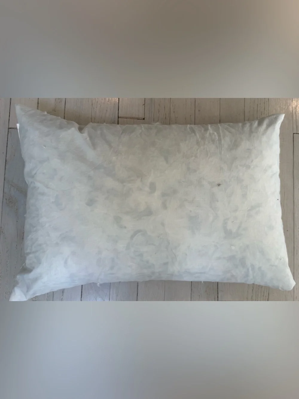 Crate&Barrel pillow 15x22in