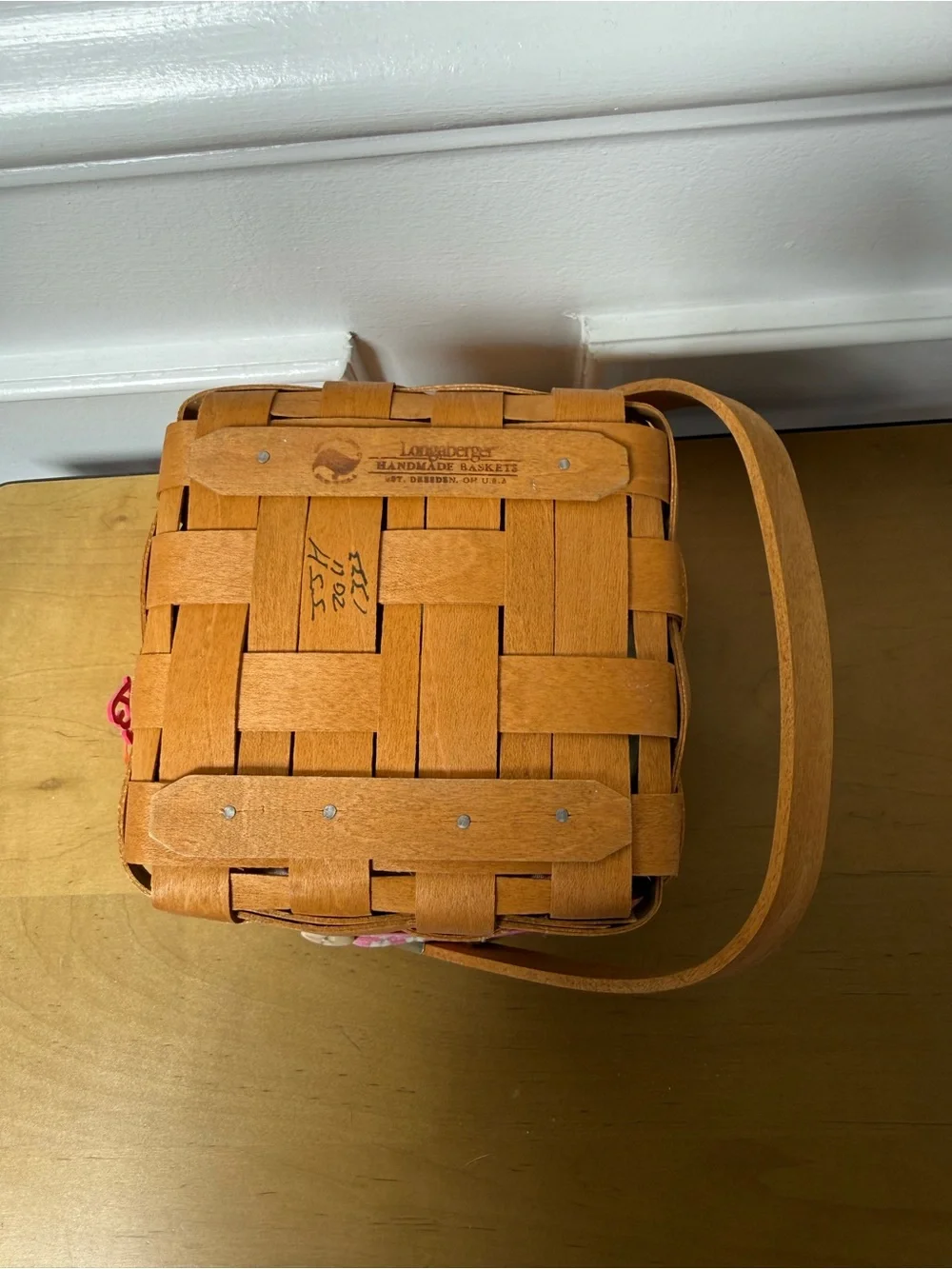 Longaberger woven basket