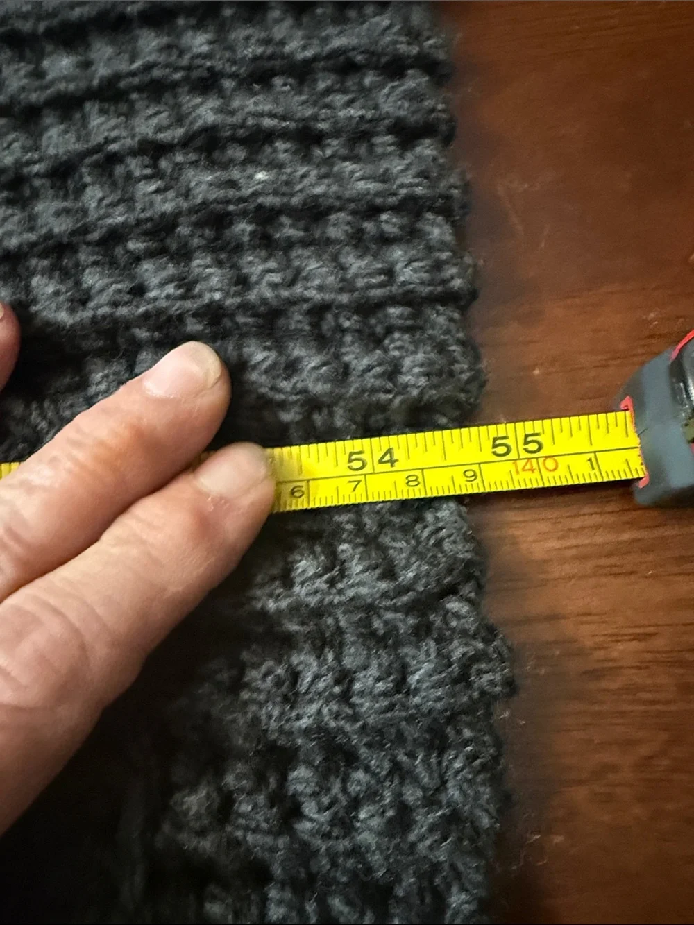 Artisan chunky ribbed