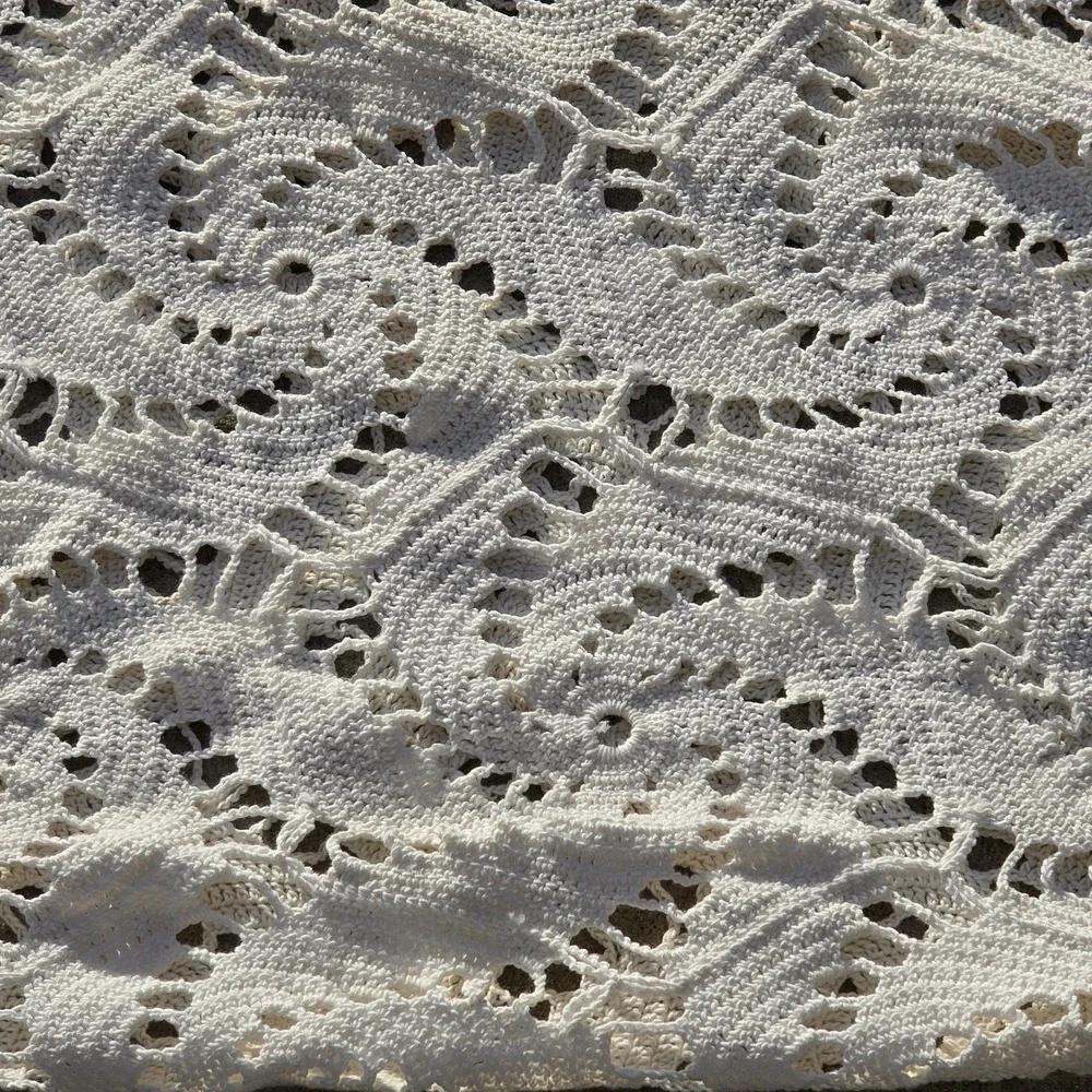 Handmade vtg crochet