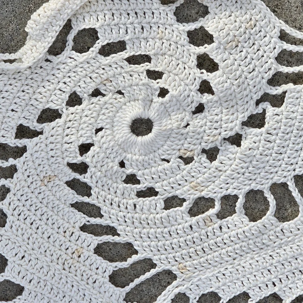 Handmade vtg crochet