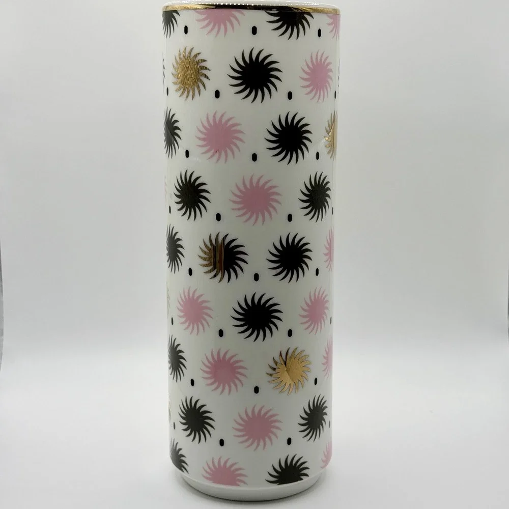 Amélin Archive Decorative Ceramic Vase La Fonda del Sol Modern Sunburst