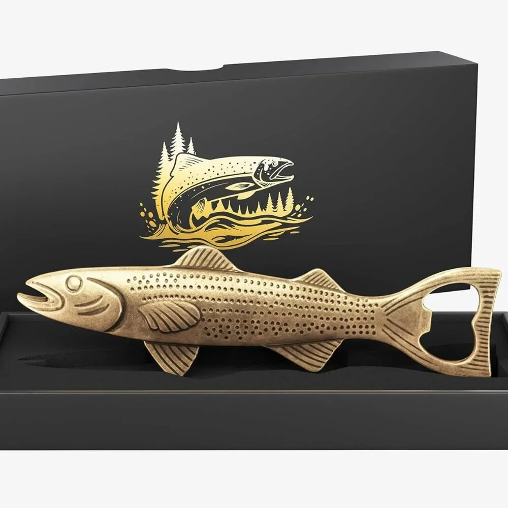 Fish Bottle Opener Vintage Look Perfect Size Great‎ Gift Idea