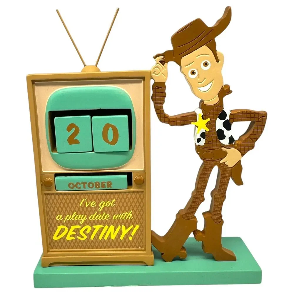 NEW Hallmark Disney Pixar Woody Perpetual Calendar‎ Play Date with Destiny 6