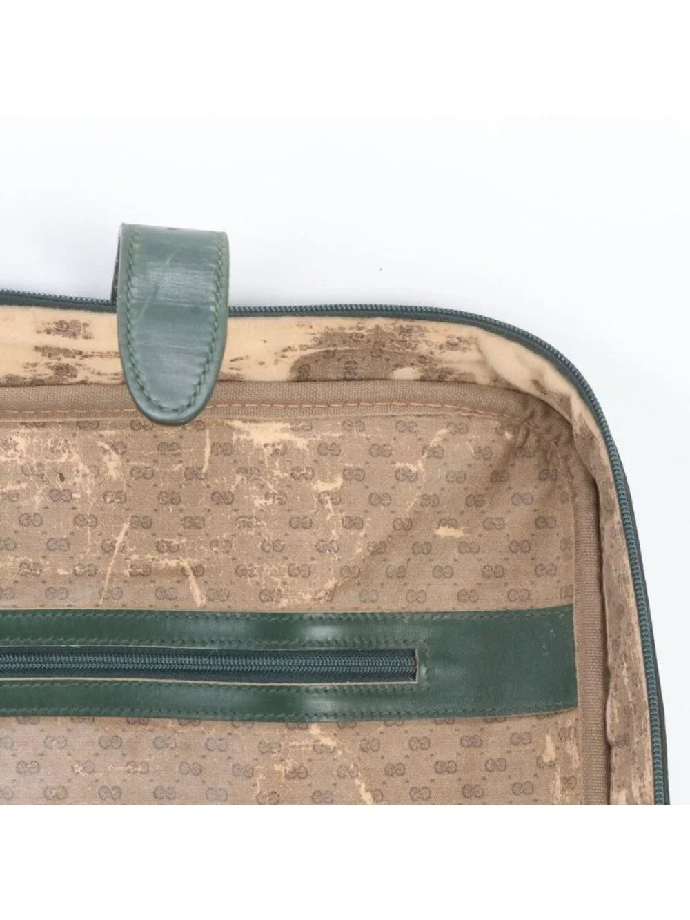 Gucci Vintage 010 39 80 Leather Boston Bag Tote Carry