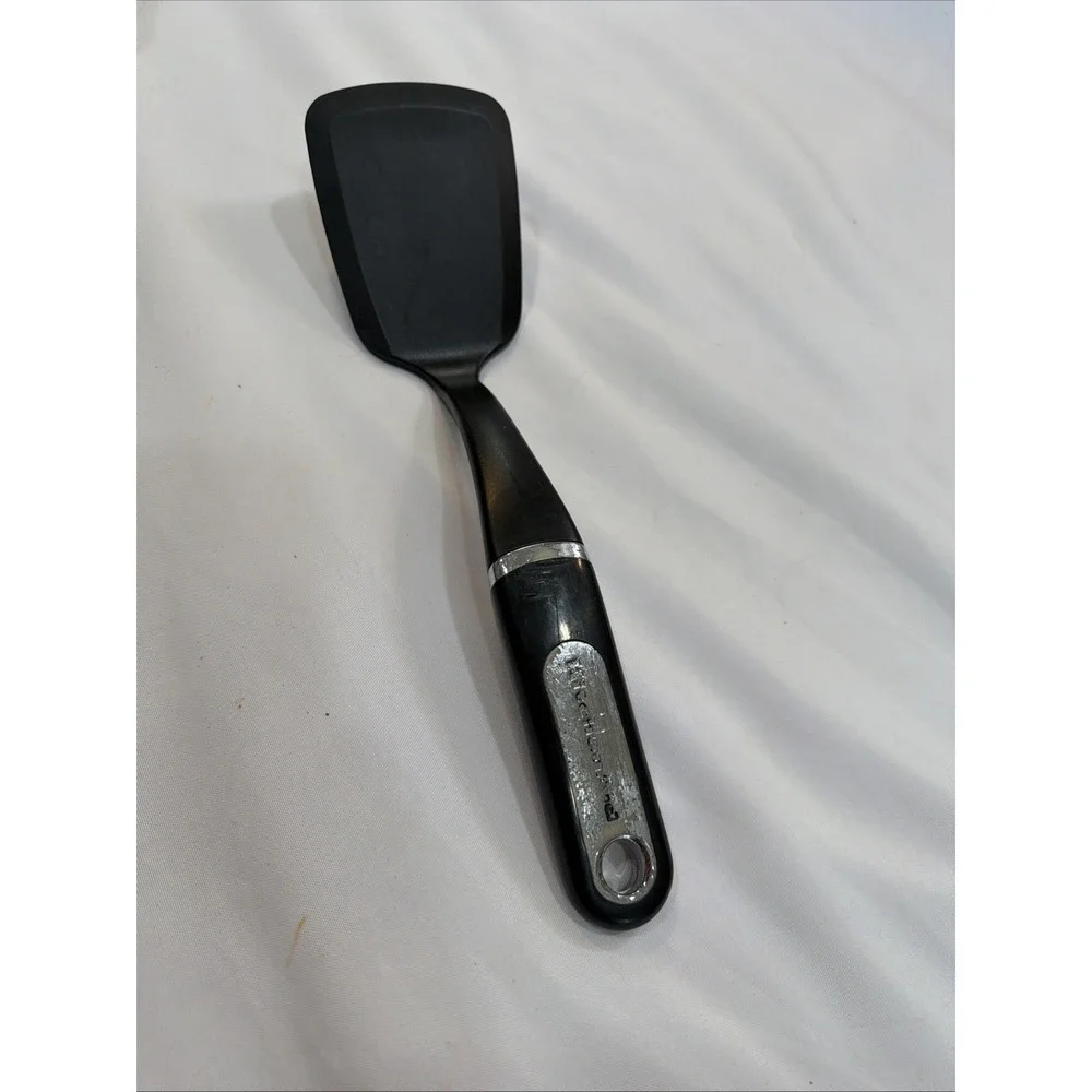 KitchenAid Gourmet Nylon Short Turner, One‎ Size, Matte Black