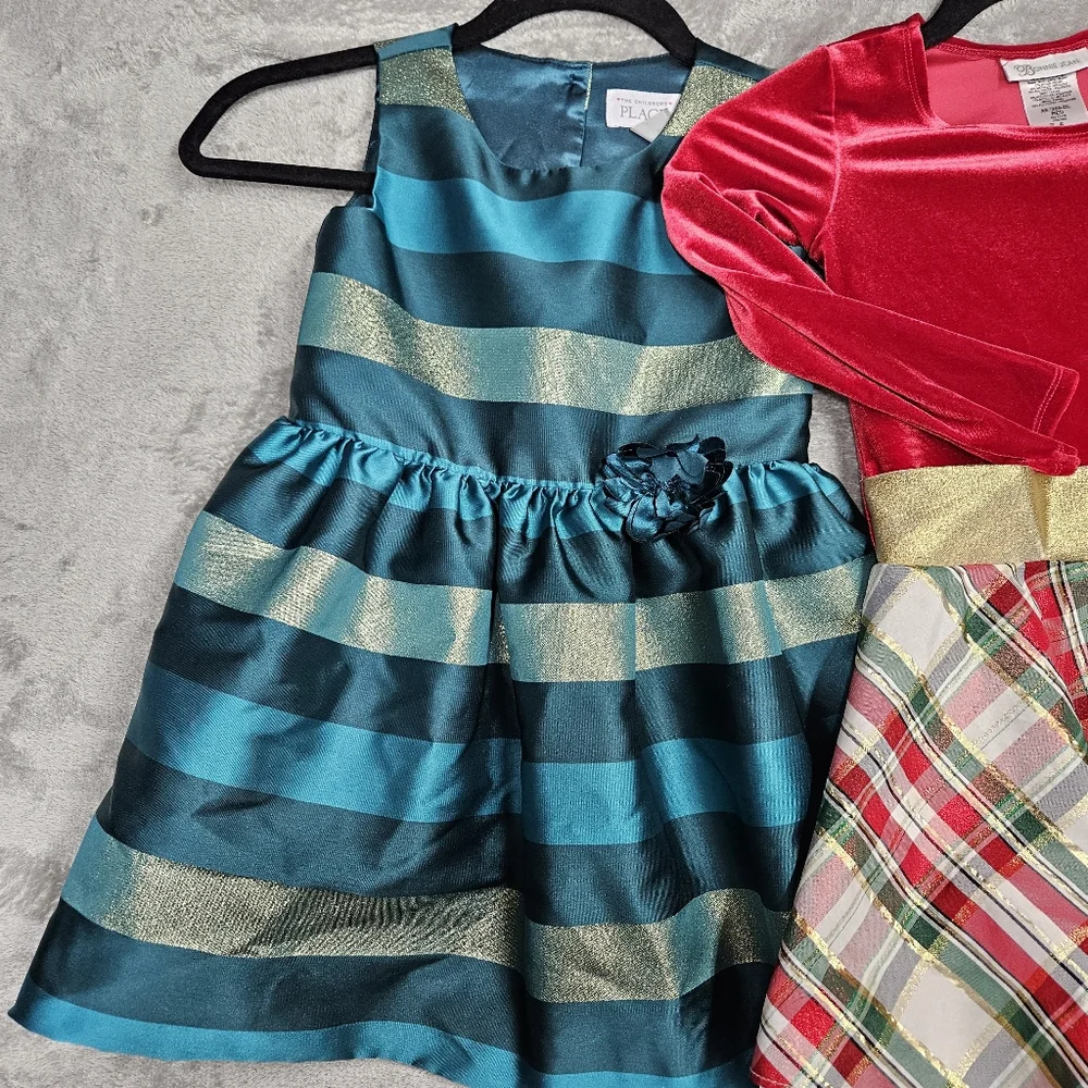 5t Holidays Dresses Bundle. Both Like New