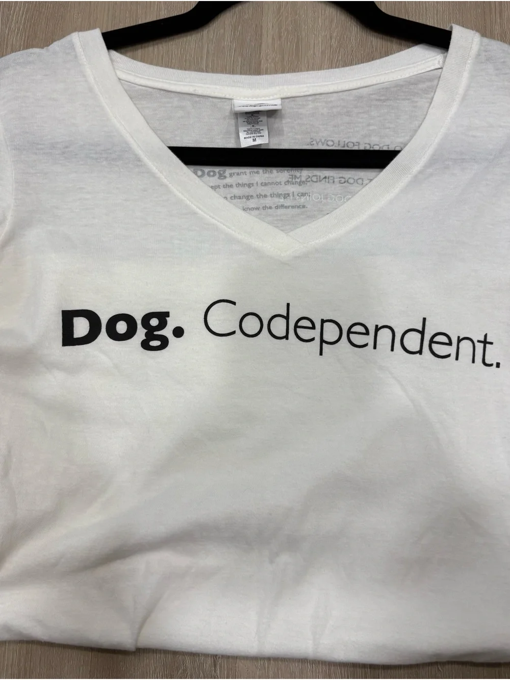 Dog is Good white long