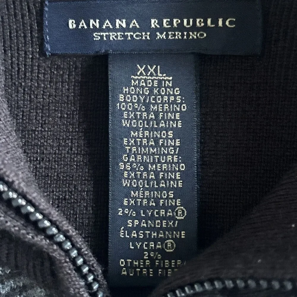 Banana Republic merino gray