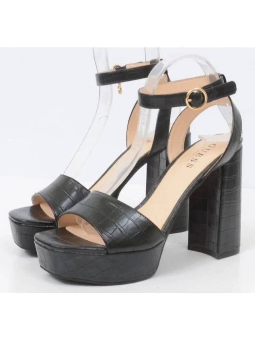 Guess features material