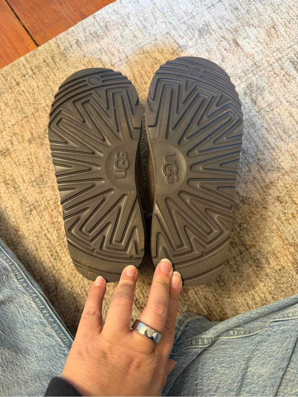 UGG soft gray