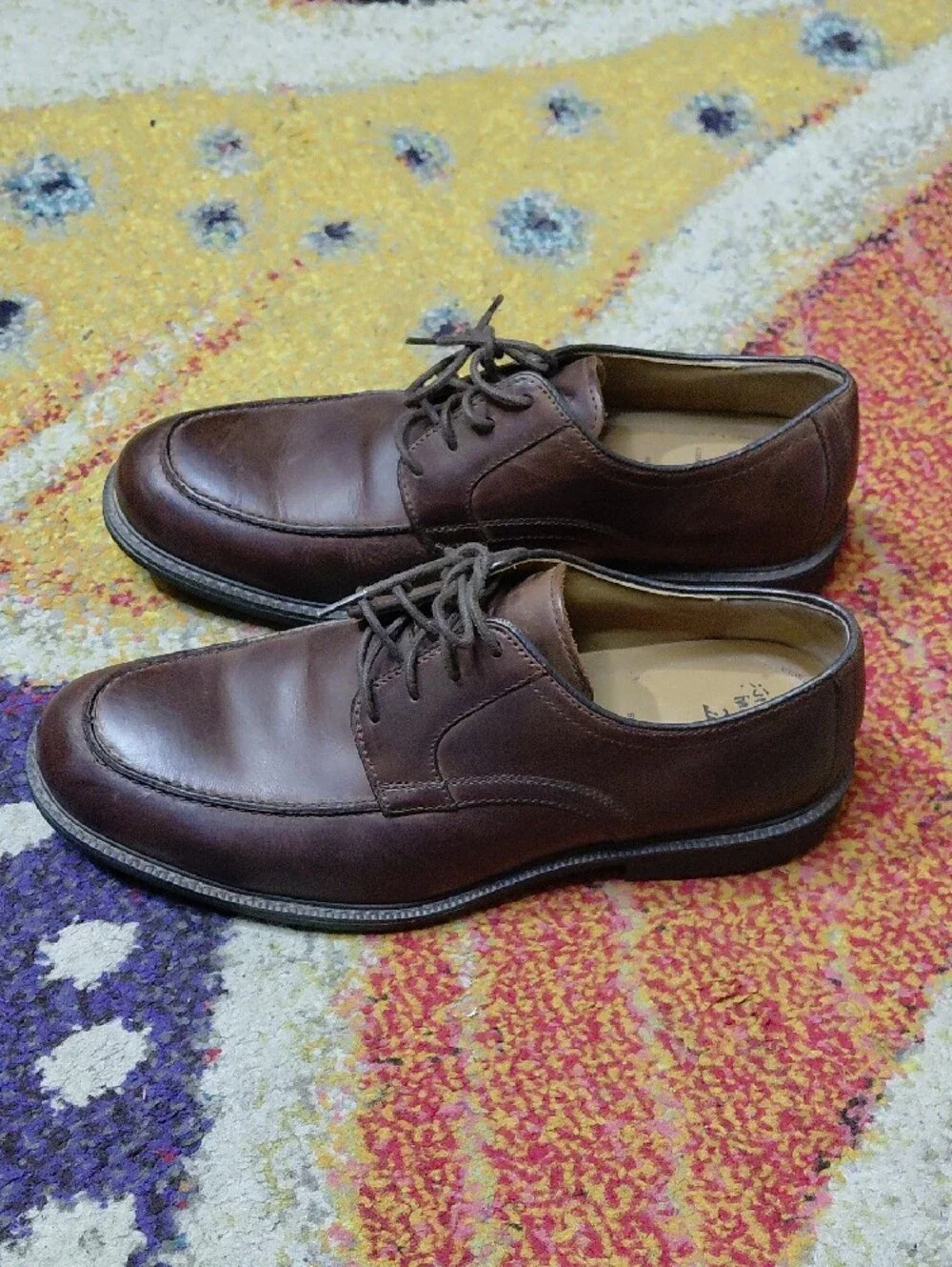 Johnston & Murphy brown leather