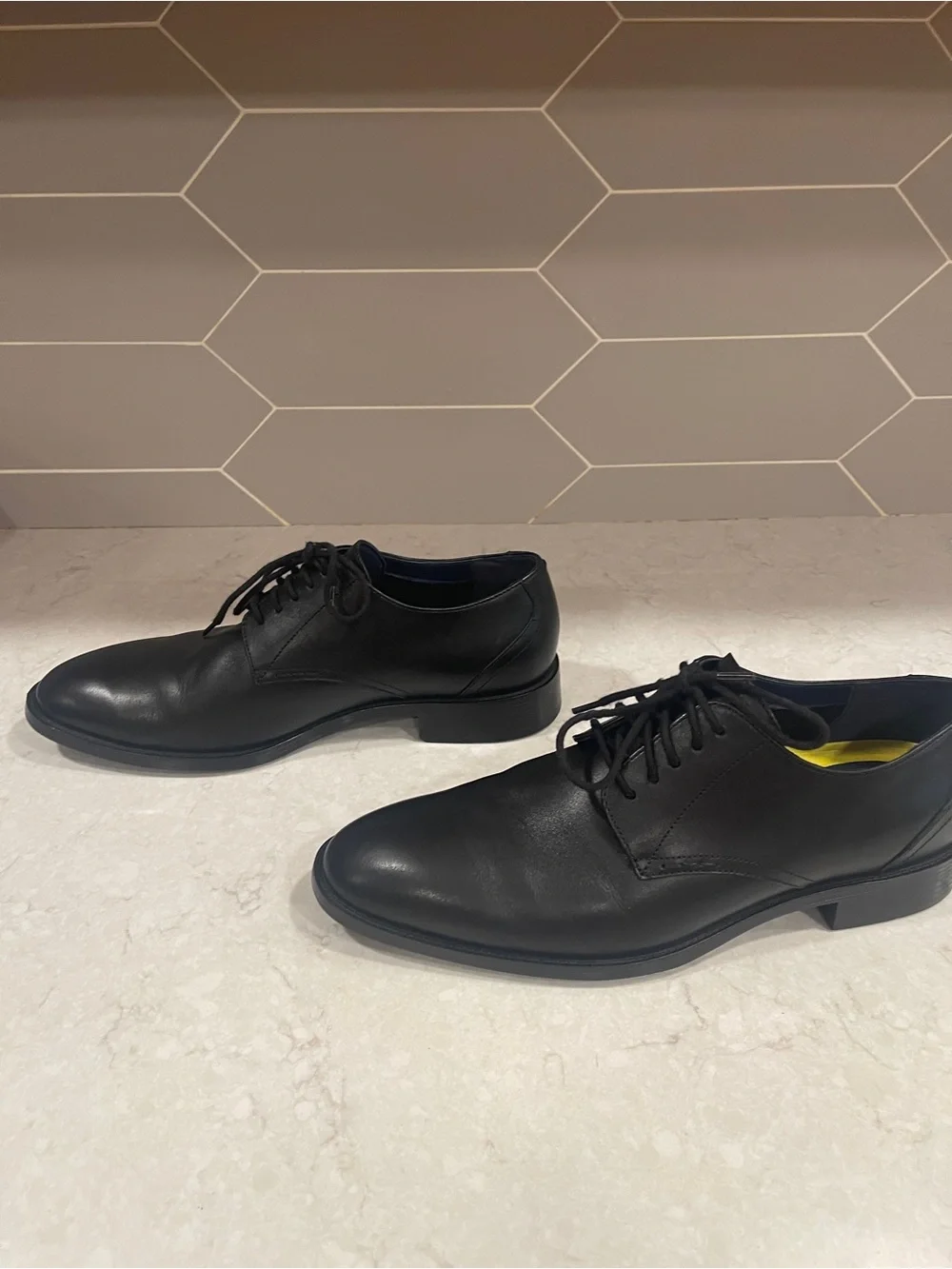Cole Haan Men's Hawthorn Plain Oxford Black‎ Dress Shoes I Size 9 Wedding Office