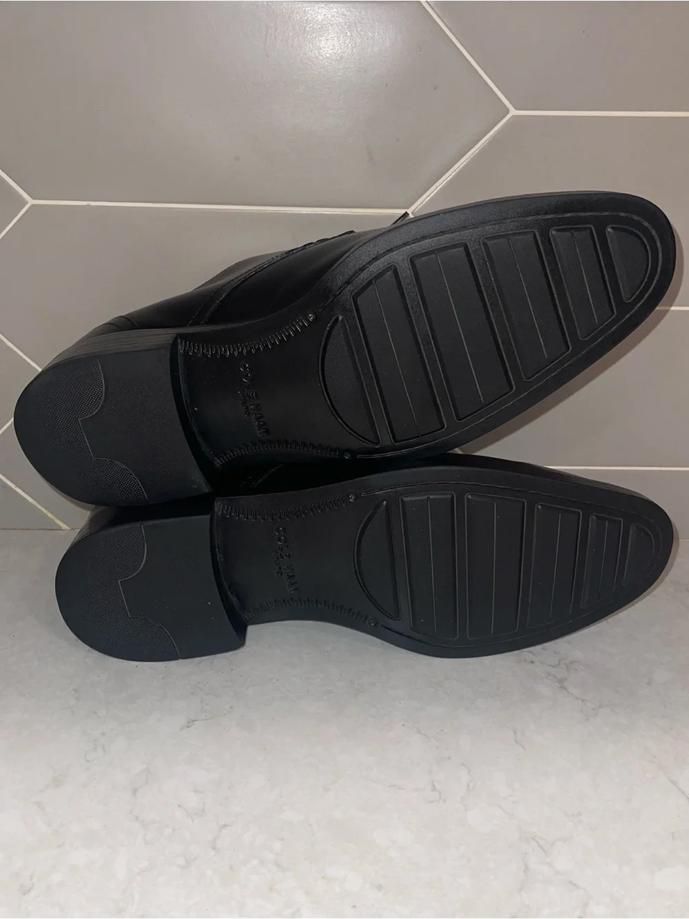 Cole Haan Men's Hawthorn Plain Oxford Black‎ Dress Shoes I Size 9 Wedding Office