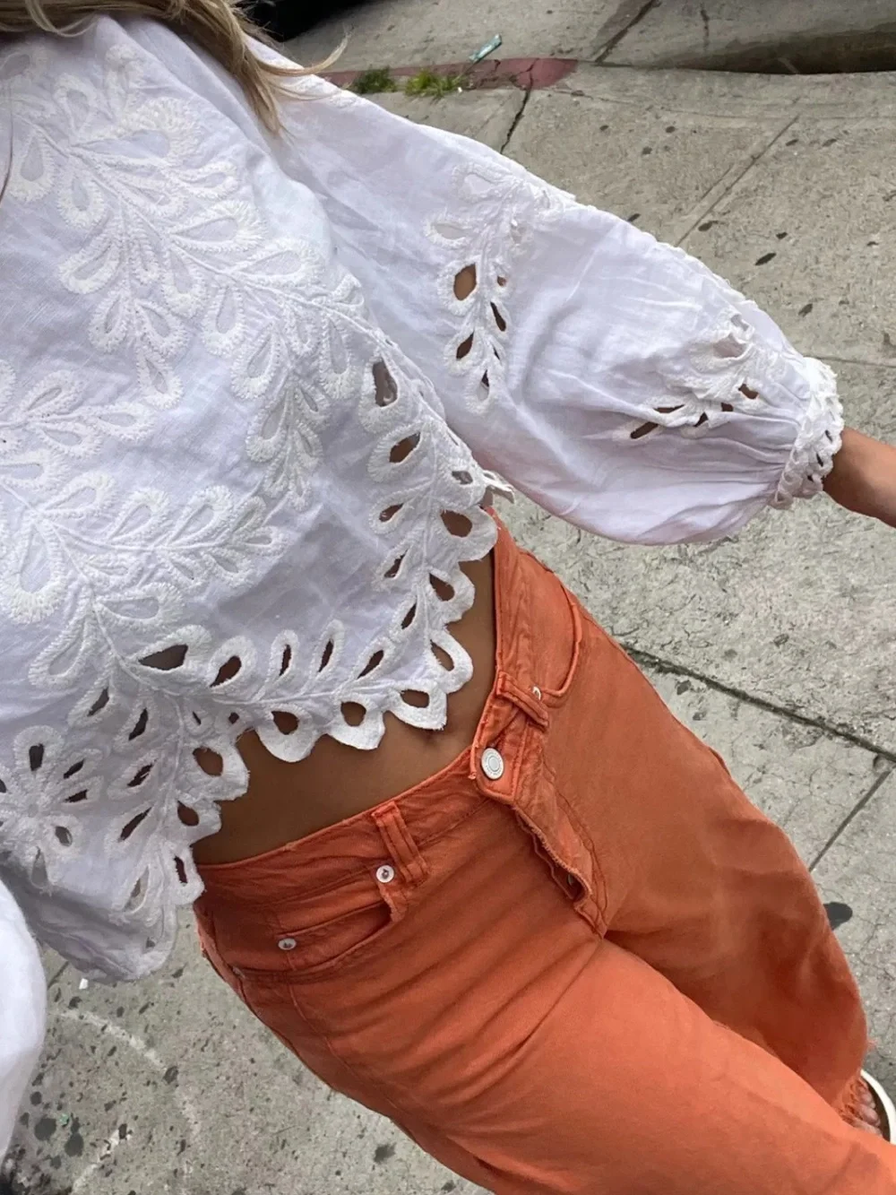 Free People elegant white
