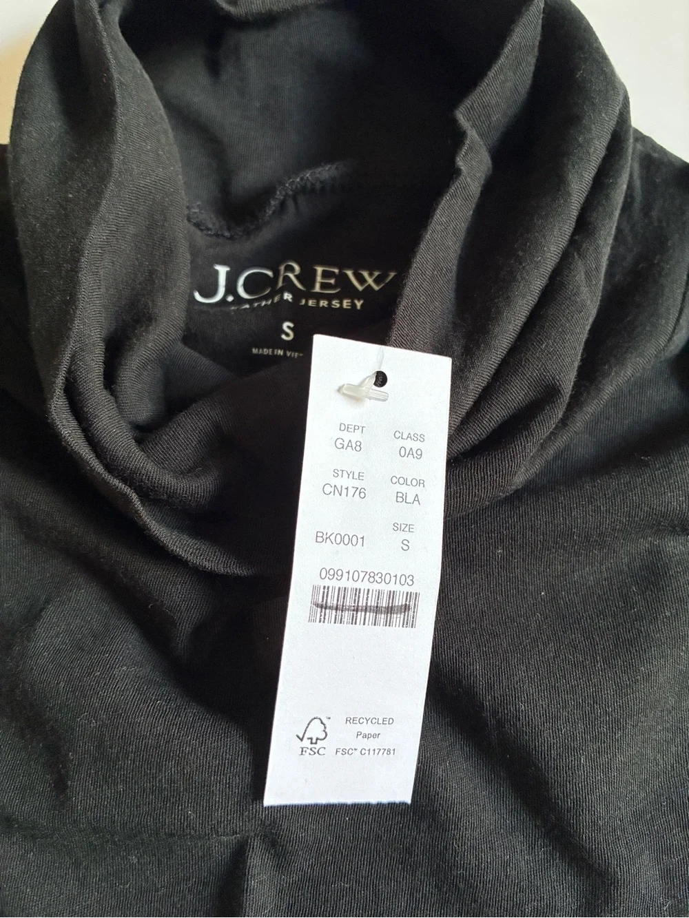 J. Crew classic black
