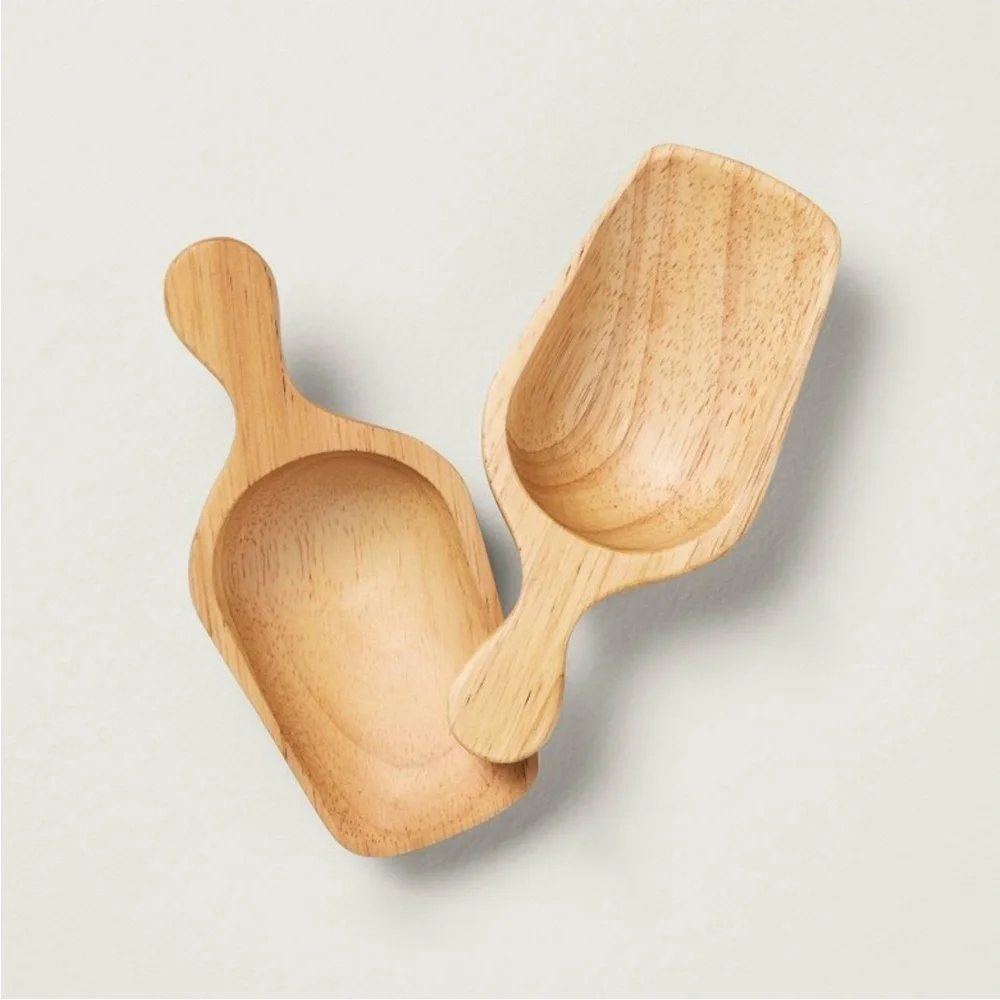 Set of 2 Small Wooden Scoops - Hearth & Hand™ with Magnolia
