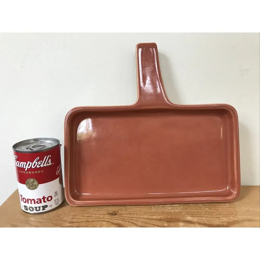Vintage Country Company Cornbread Baker Ceramic Stoneware Oven Pan USA