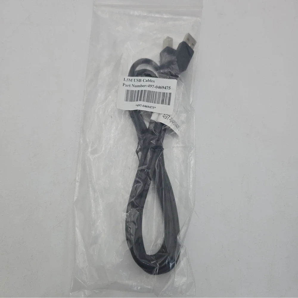 NCR 497-0469475 USB-A to USB-B Printer Cable 1.5M 5FT Black New