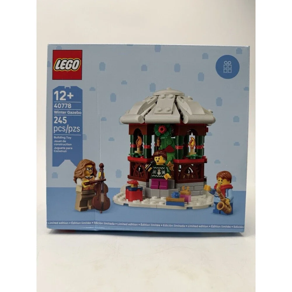 Lego winter gazebo