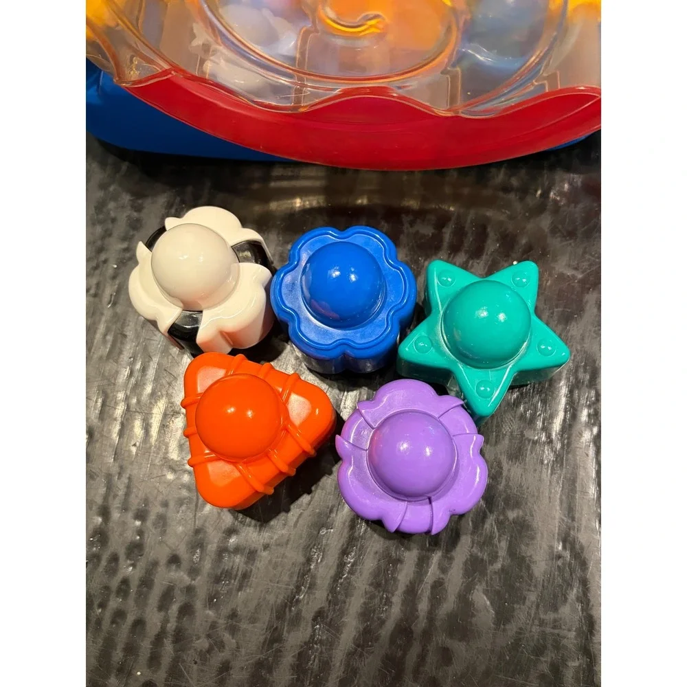 Vintage Fisher-Price Bee-Bop Building Singin' Snail Pail