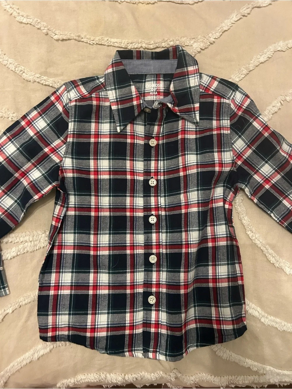 OshKosh Bgosh soft plaid
