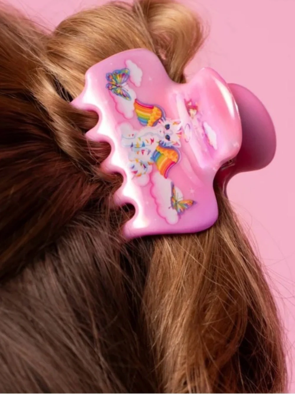 Lisa Frank bright pink