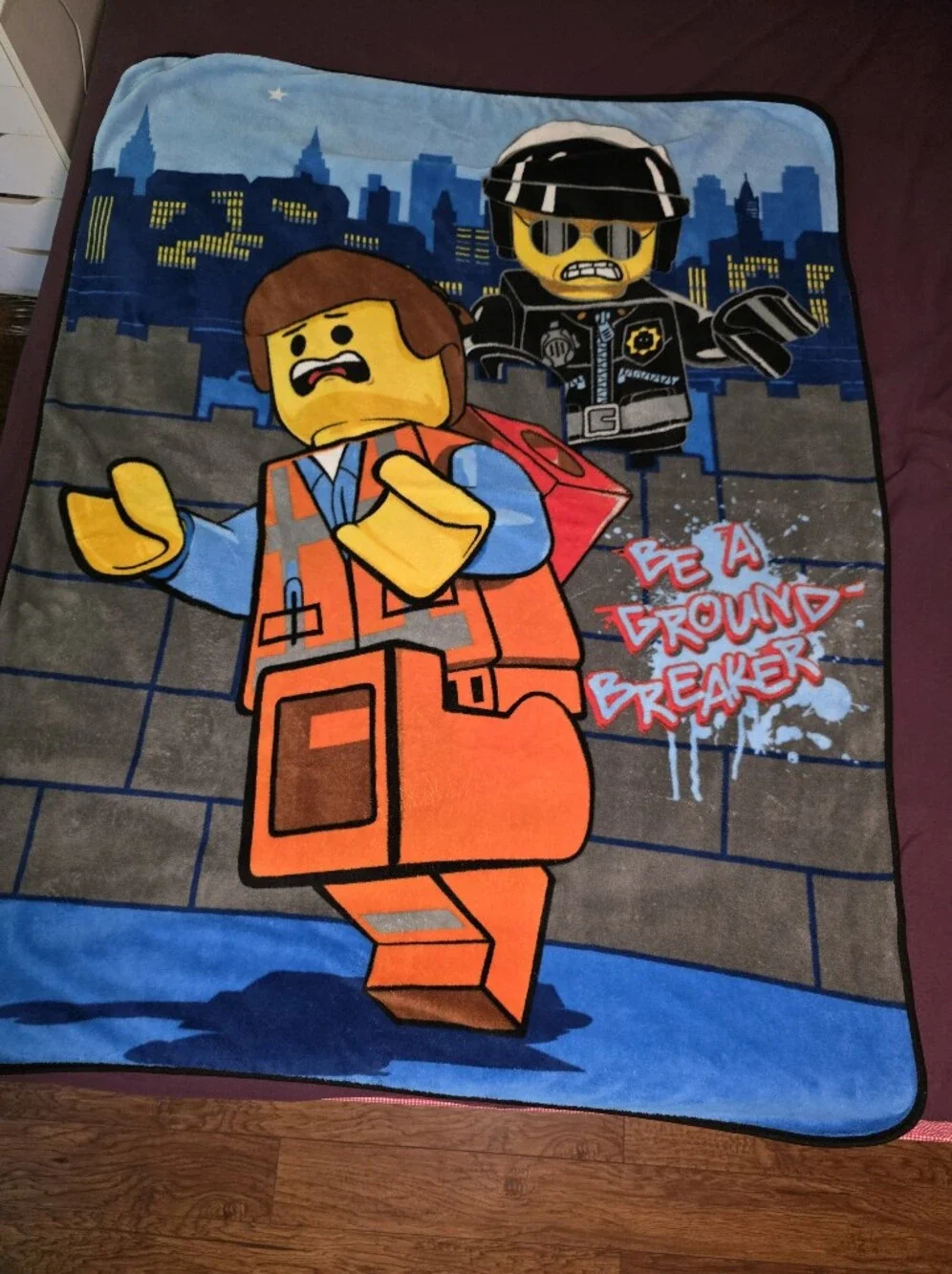 Lego movie fleece