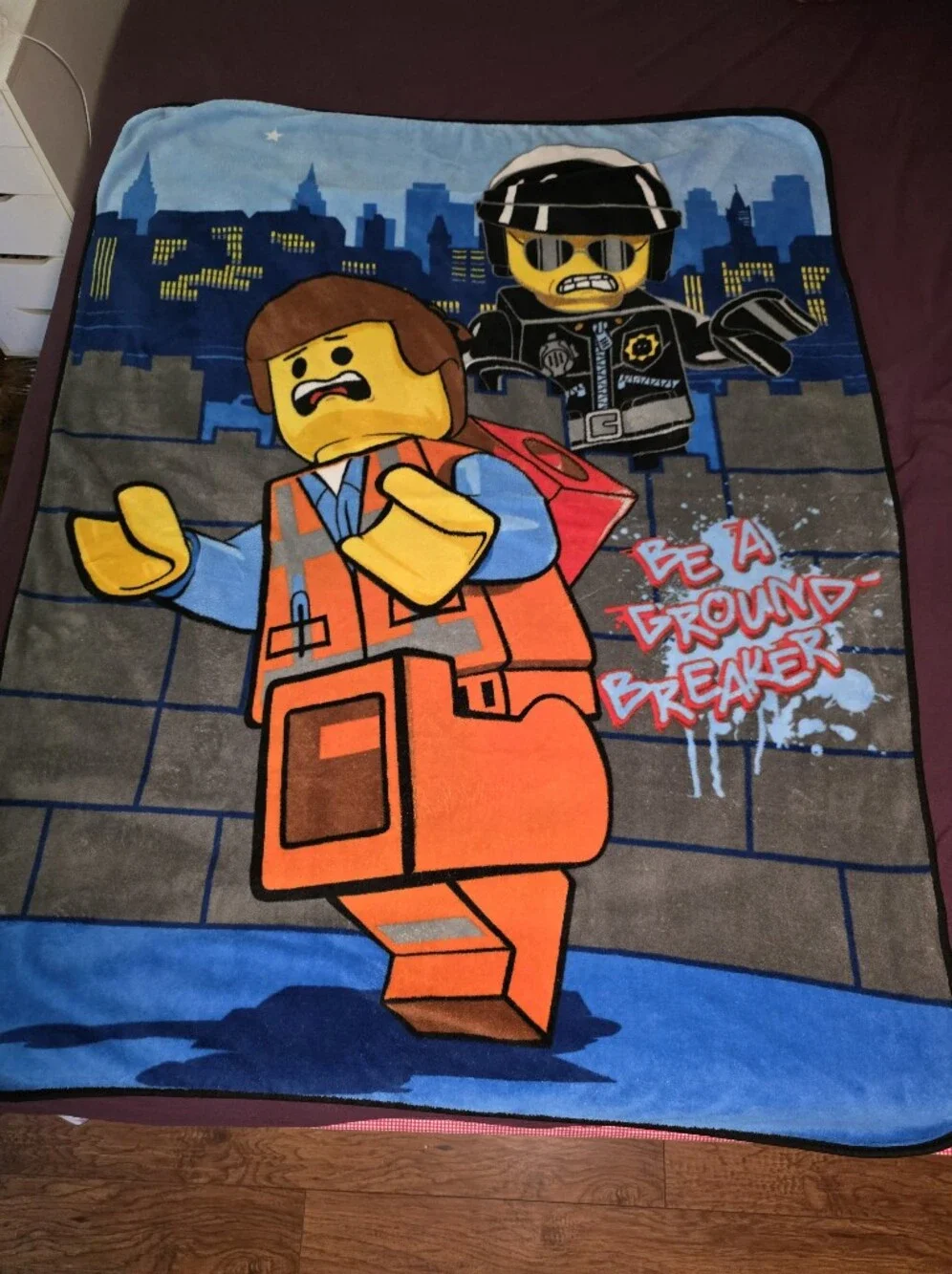 Lego movie fleece