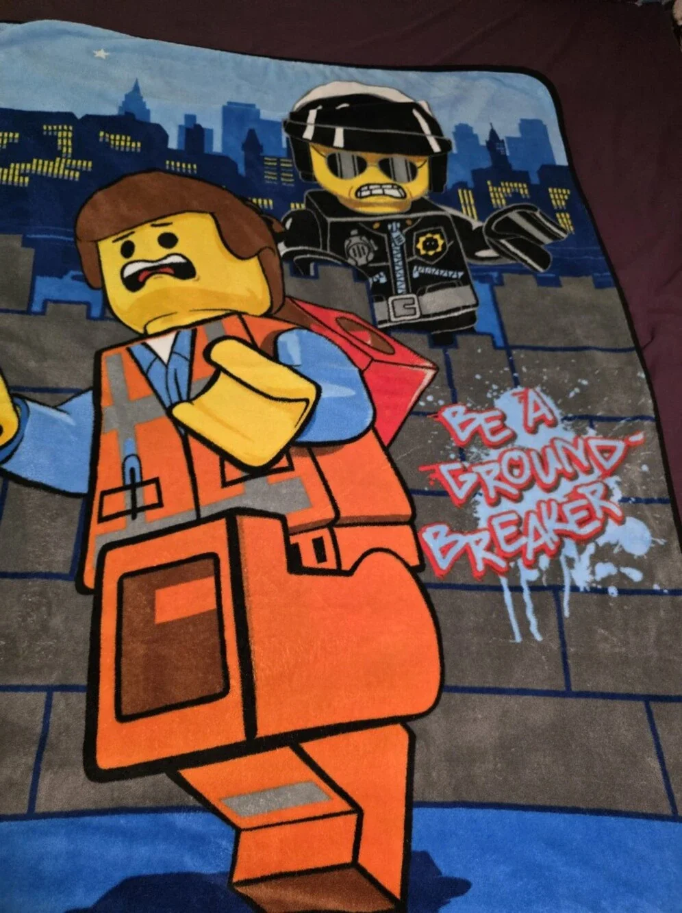Lego movie fleece