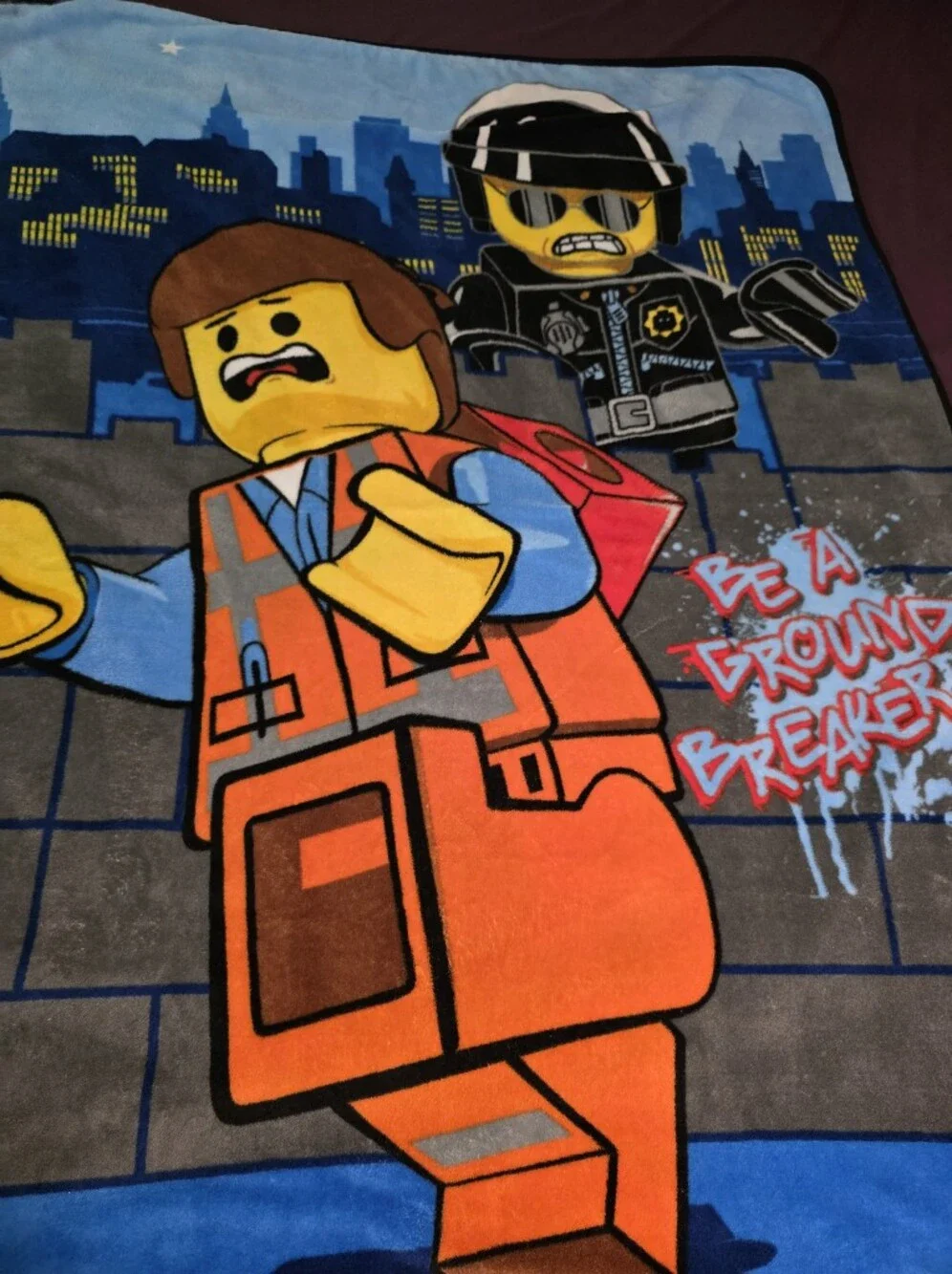 Lego movie fleece