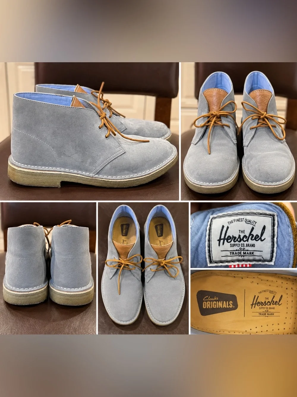 Clarks Original x Herschel classic light