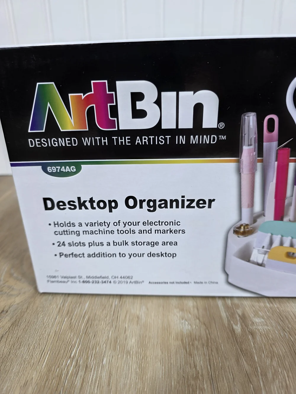 Artbin area supplies
