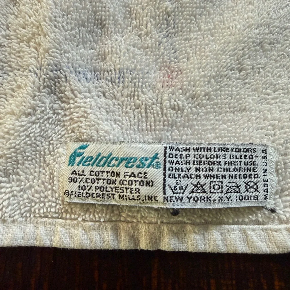 Fieldcrest vtg teddy