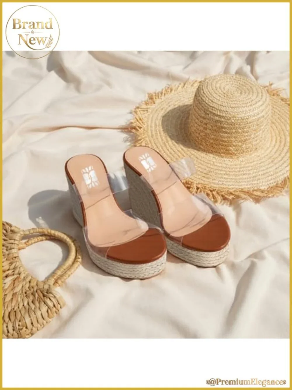 N/A espadrille wedge