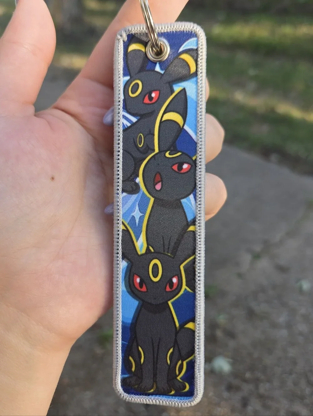 Blue Umbreon Keychain Phone Strap - Official Style